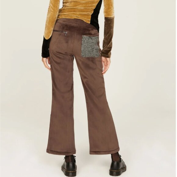 Size 2/4 - TheOpen Product - Corduroy Wool Patchwork Pants Rent Runway $245 msrp - Picture 8 of 16